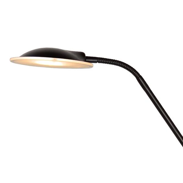 Lucide CHAMPION-LED - Lampadaire / lampe de lecture - LED Dim. - 3000K - Noir - DETAIL 4